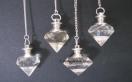 Diamond Pendulum Silver plated